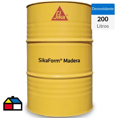 Tambor Sikaform madera 200 l