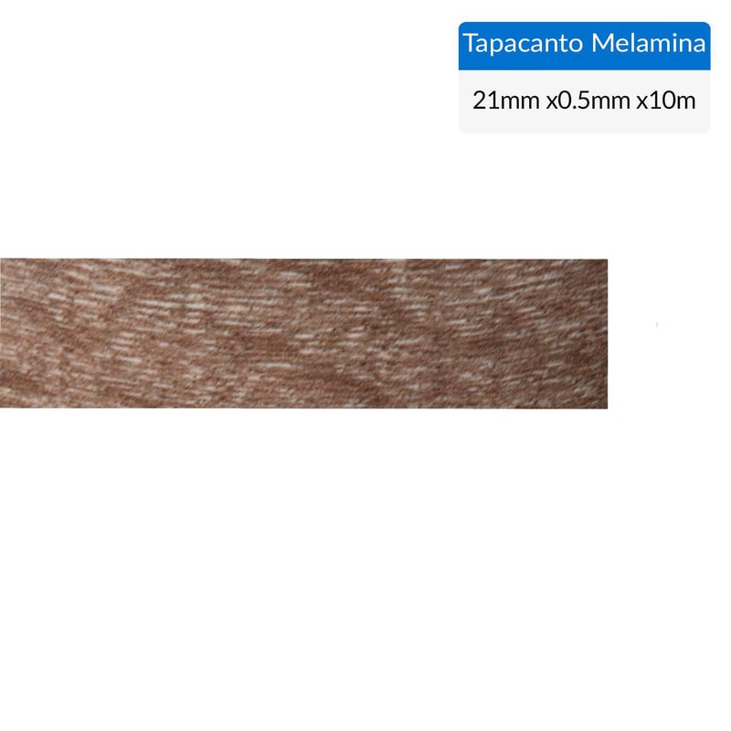 CORBETTA - Tapacanto melamina Roble Cava encolado 21x0,5 mm 10 m