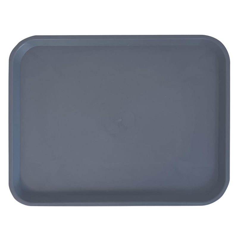 REHECHO - Bandeja Eco Fibra natural Rectangular 36x46 cm Gris