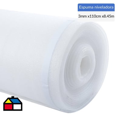 Espuma niveladora 9,3 m2 rollo