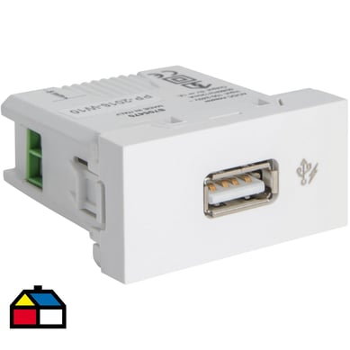 Mdulo cargador USB Blanco Orion