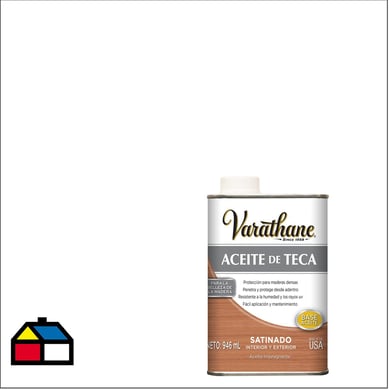 Varathane aceite teca transparente 0,946 l