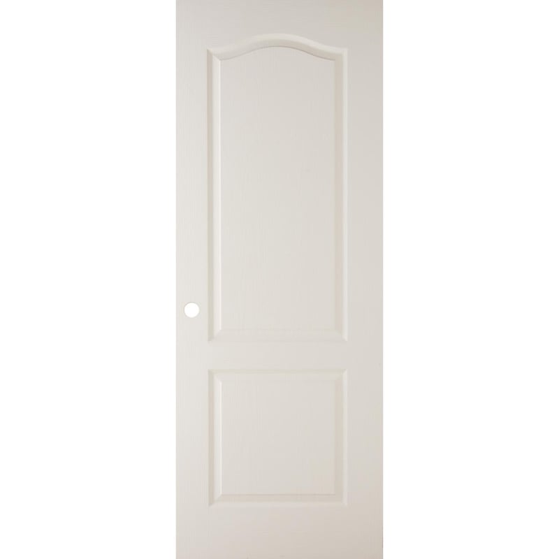 MULTIMARCA - Puerta Prestige HDF C/2 Paneles C/ Perforación Blanco Prepint