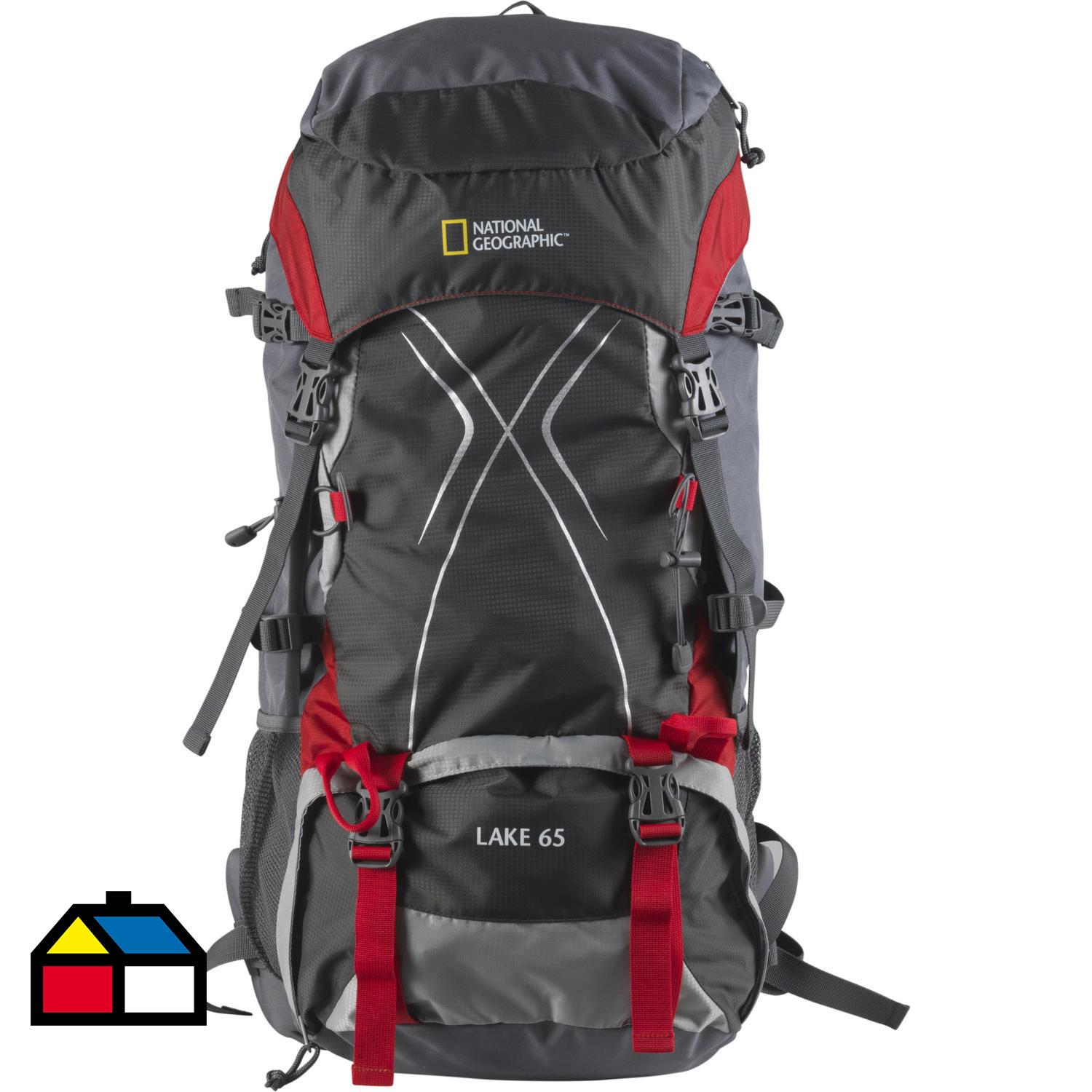 Mochila de camping Lake 65 l Sodimac Falabella