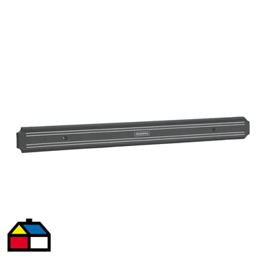 Barra magntica para cuchillos 55 cm acero inoxidable negro