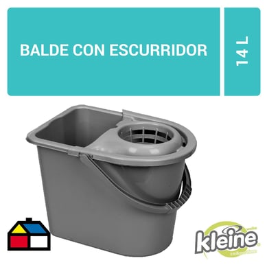 Balde para mopa 70x25x38 cm 14 litros