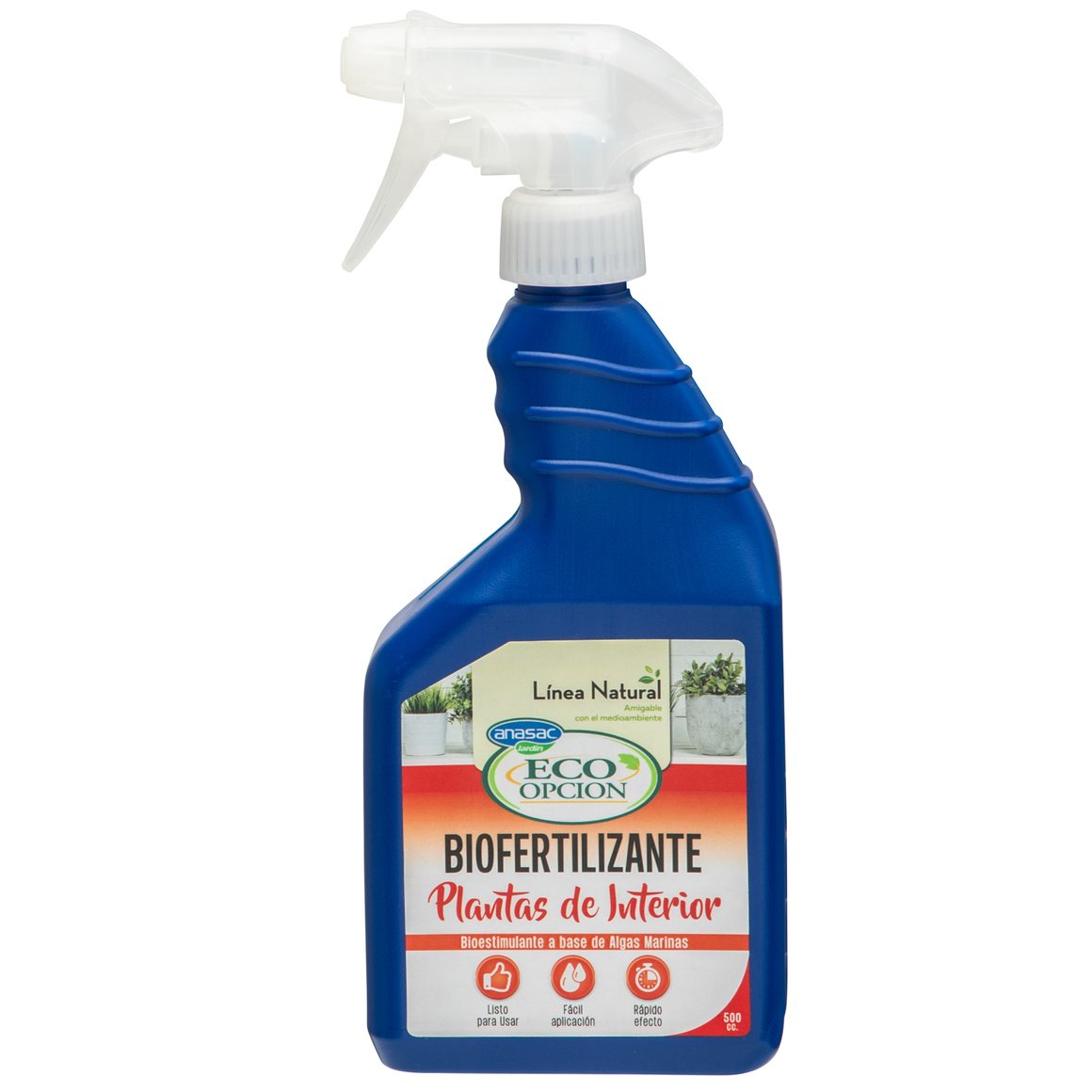 Envase de biofertilizante para plantas de interior de 500 ml