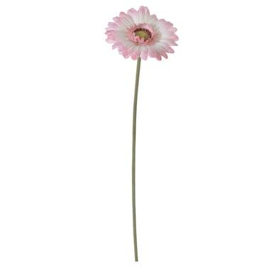 Vara Gerbera Artificial Rosado 55cm