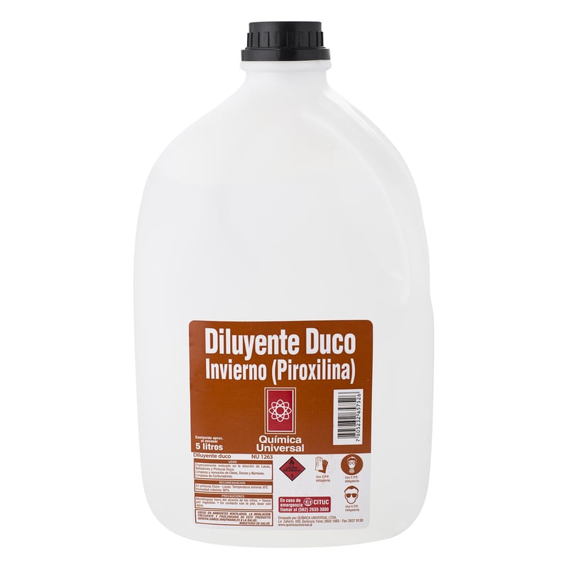 QUIMICA UNIVERSAL - Diluyente duco invierno 5 lt