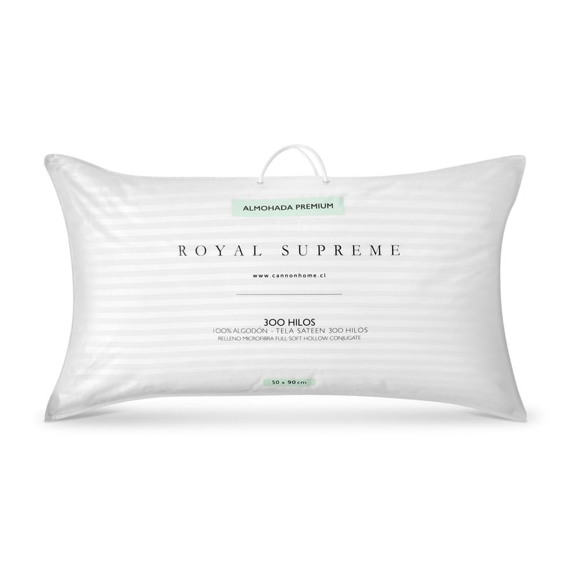 Almohada Fiber Premium Dobby 300H 50x90 cm Sodimac Falabella