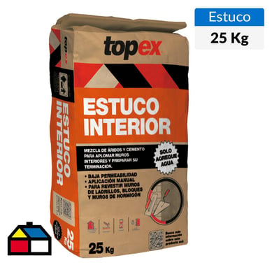 Estuco interior 25 kg