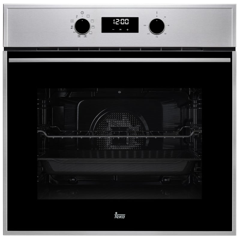 TEKA - Horno eléctrico empotrable 71 litros negro/inox