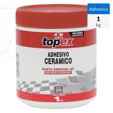 Adhesivo Cermico Muro Superficie Flexible 1 kg