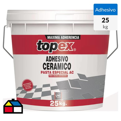 Adhesivo cermico/muro superficie flexible 25kg