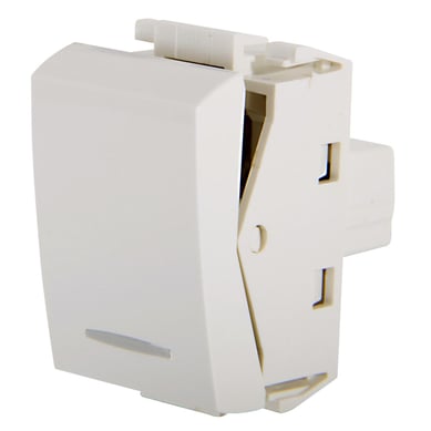 Mdulo interruptor conmutable 10 A blanco