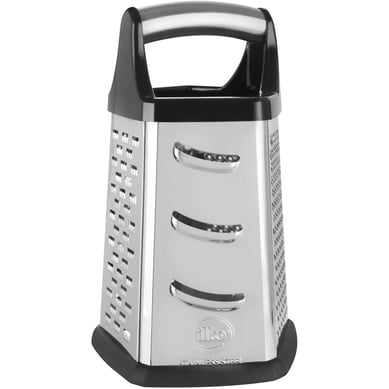 Rallador de 5 caras 13 cm acero inoxidable gris