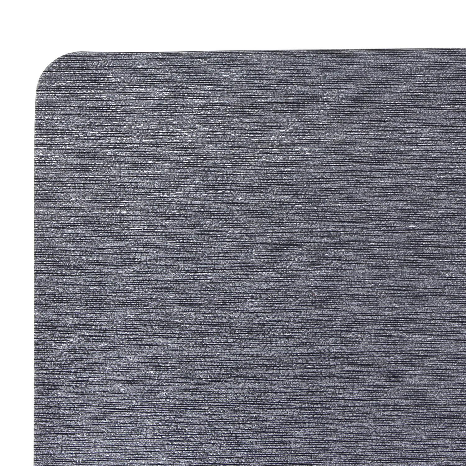 Individual Rectangular 28.5x43.5 cm Liso Gris | Sodimac - Falabella