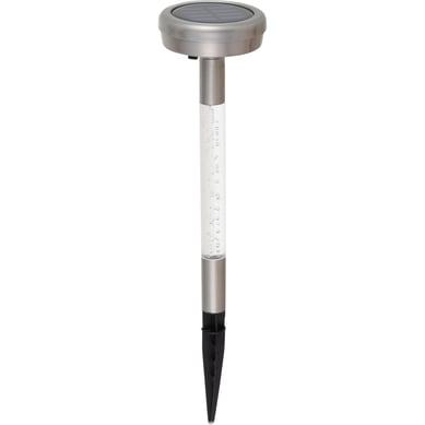 Estaca solar LED gris