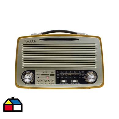 Radio Retro bluetooth FM/AM USB.