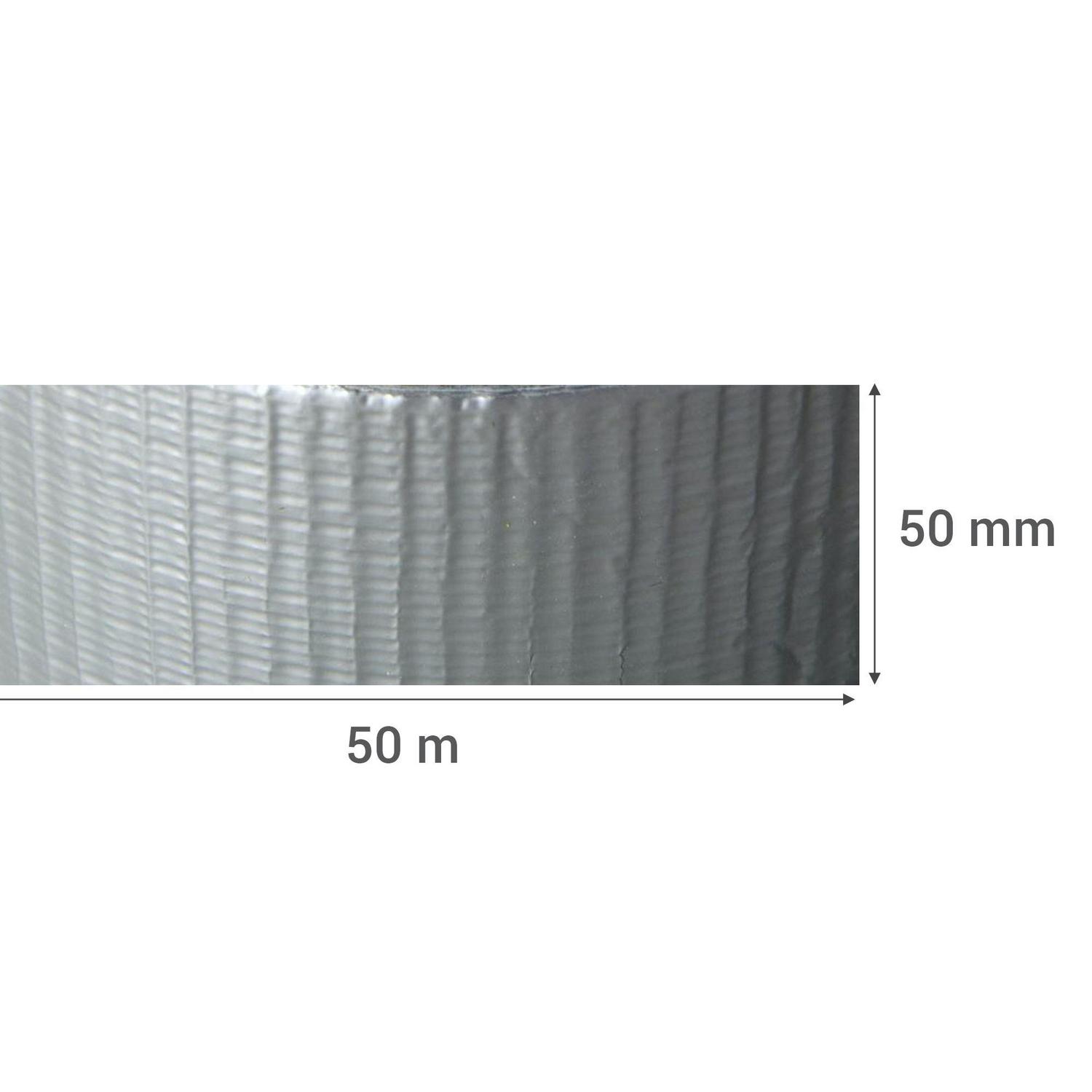 Sangle En Raffia Polypropylène Gris - 20 Mm X 50 M - Pour Volets Roulants Monobloc