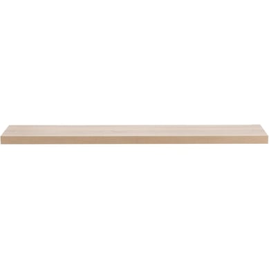 Repisa de melamina 120x25x3,8 cm caf