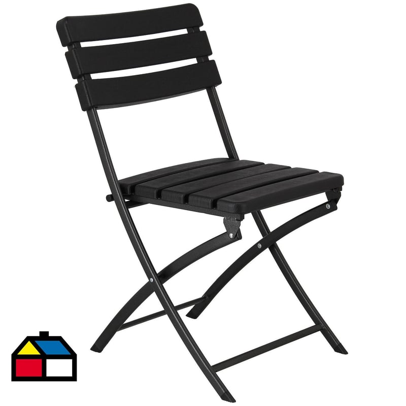 JUST HOME COLLECTION - para Terraza  YC-043BK Negro 81x46x55 cm