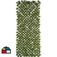 JUST HOME COLLECTION - Jardín vertical artificial treillage extensible Hiedra 200x100 cm