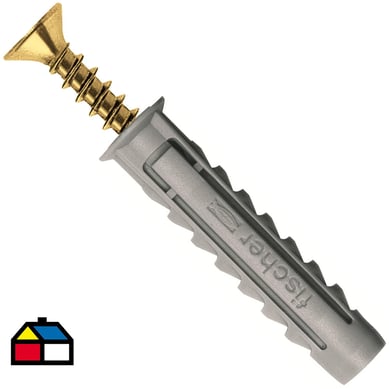 Tarugo multiuso sx8 +tornillo 6 unidades