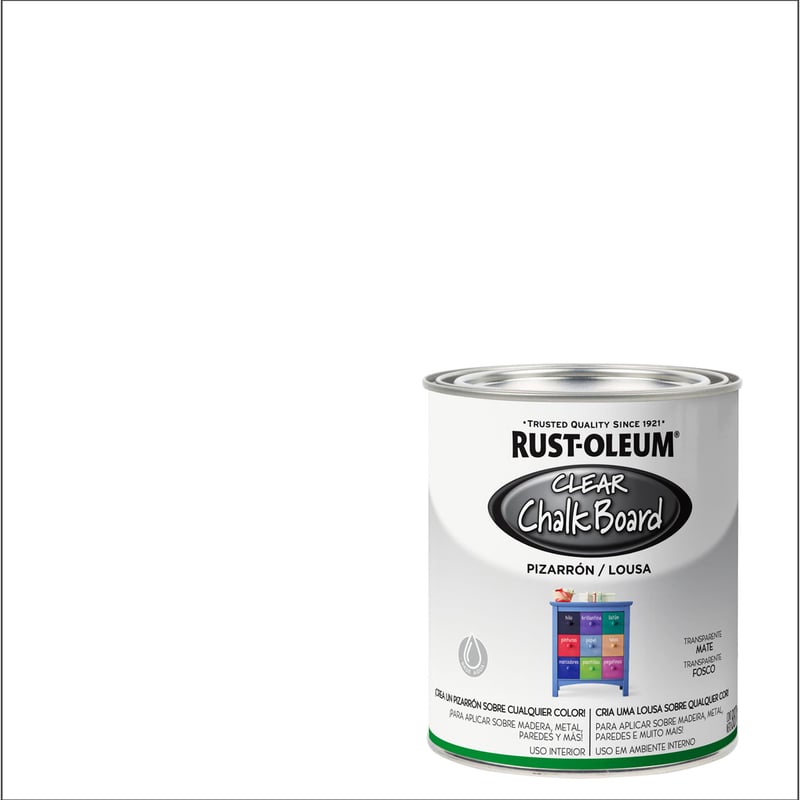 RUST OLEUM - Pintura pizarrón transparente 887 ml