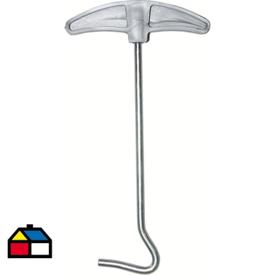 Estaca acero extractor