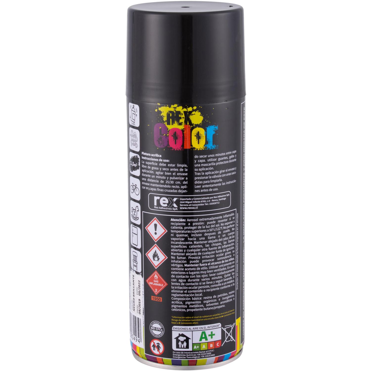 Spray MONTANA Pro Ral-9005 Mate 400ml Negro | Leroy Merlin