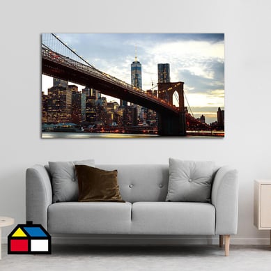 Canvas puente San Francisco 40x70 cm