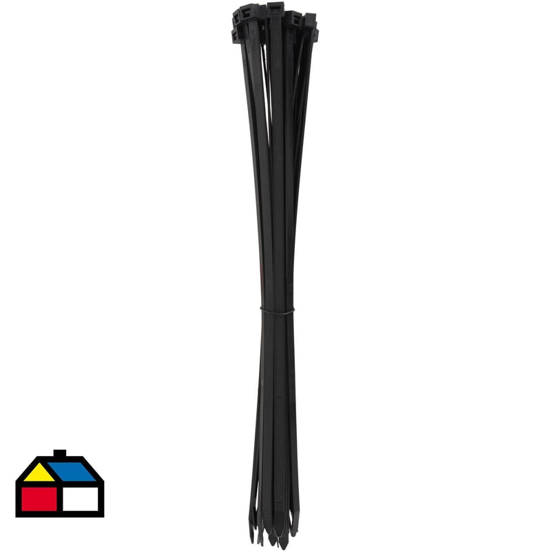 3M - Amarra cables 381x7,62 mm Negro