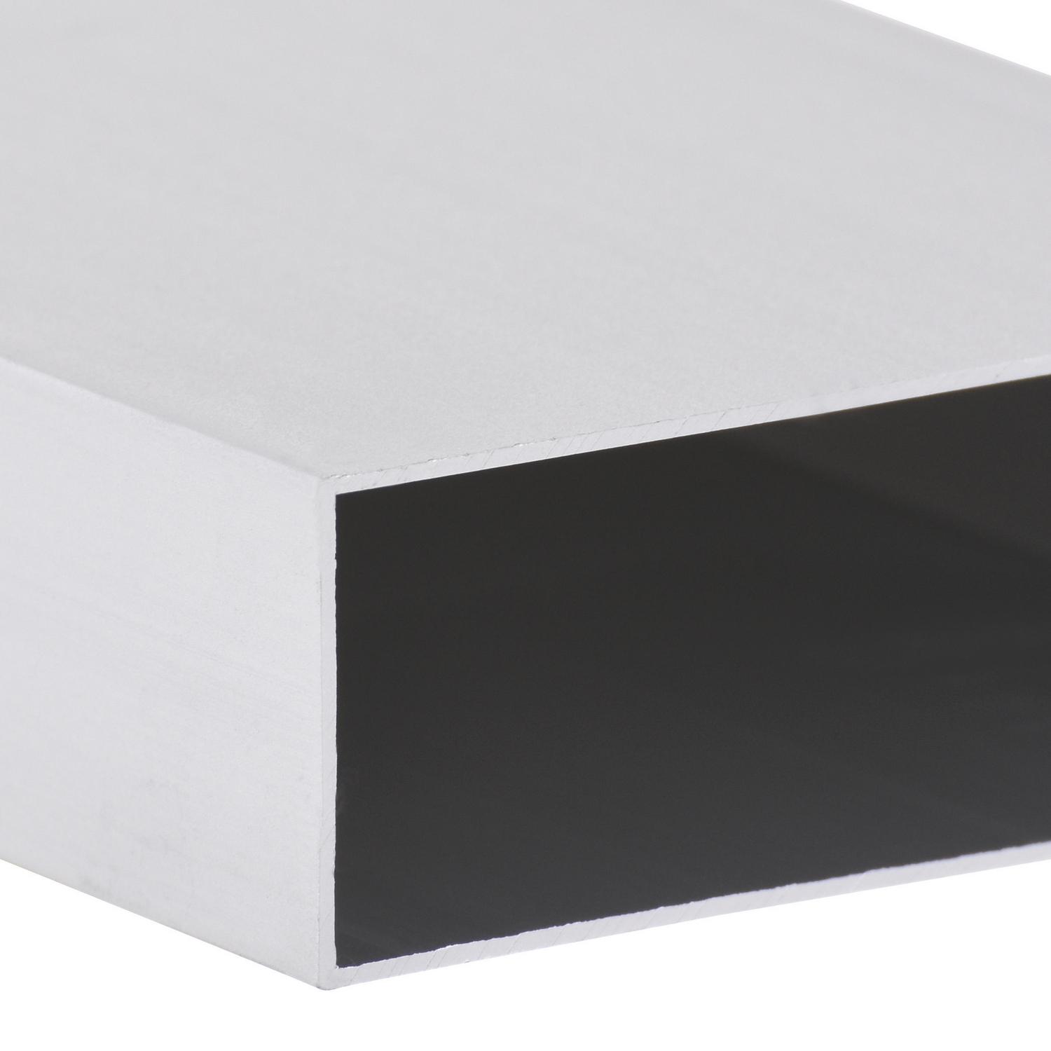 Perfil Rectangular Blanco Aluminio 75x25x1 mm 3 m | Sodimac - Falabella