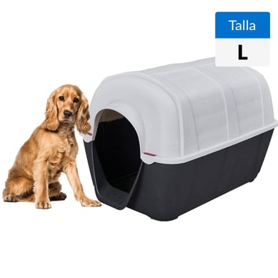 Casa para perro grande 103x65x65 cm, talla L