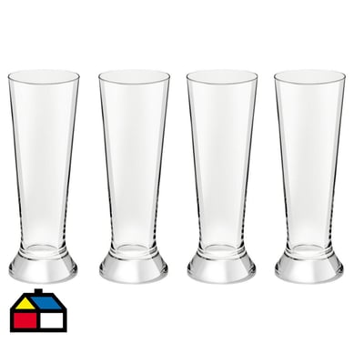 Set 4 Cerveceros pil 370 ml, artisan