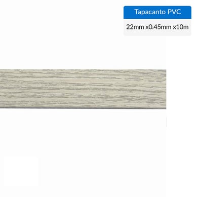 Tapacanto PVC Cava 22x0,45 mm 10 m