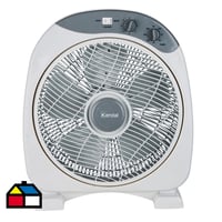 Ventilador box 12" blanco