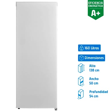 Freezer Vertical 160 Litros Blanco MFV-1600B208FN