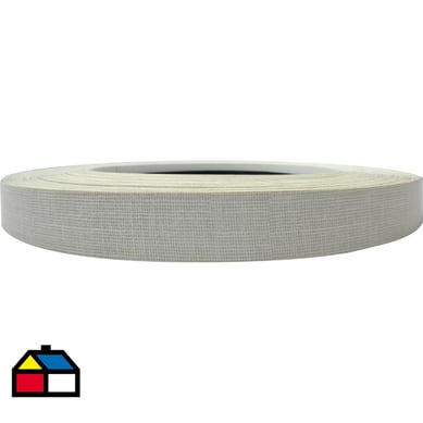 Tapacanto PVC Lino Chiaro encolado 22x0,45 mm 10 m