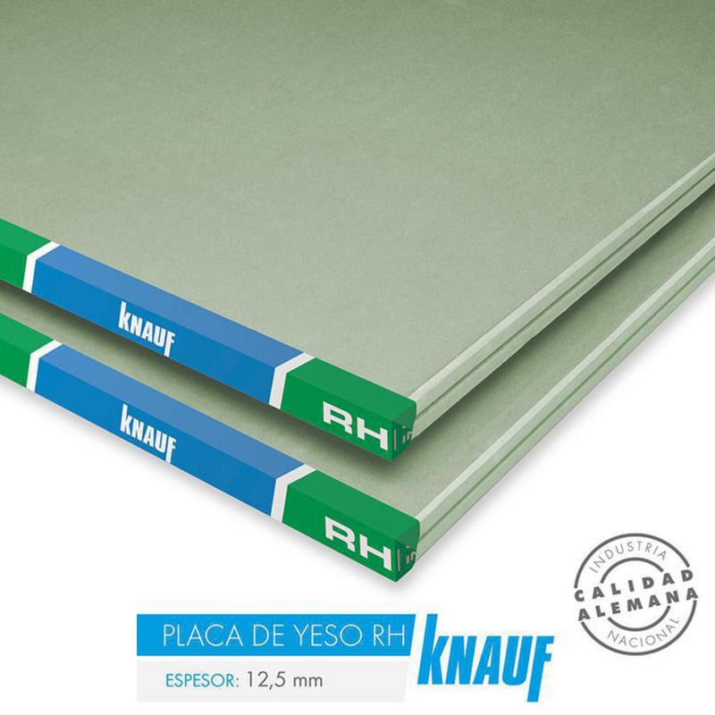 KNAUF - Yeso Cartón 12.5 mm 120x240 cm
