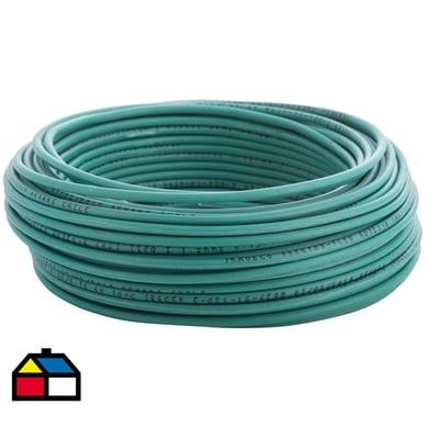 Cable libre de halgenos (H07Z1K) 1,5 mm2 25 m Verde