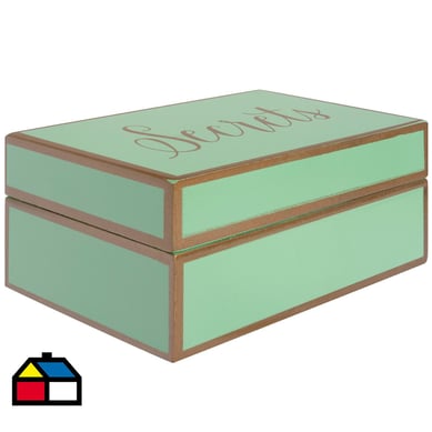 Caja de madera secrets 7x12x5 cm