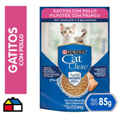 Pouch gatitos pollo 85 gr