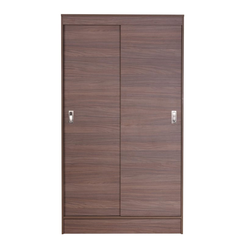 CIC - Clóset Caburga 2 Puerta(s) 4 Repisa(s) 100xx51 cm Walnut