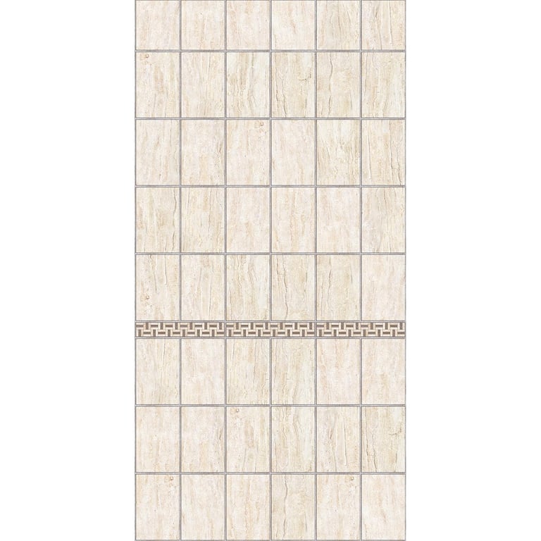 Set 3 Fibrocemento Simplísima 6 mm 120x240 cm Travertino Beige ...