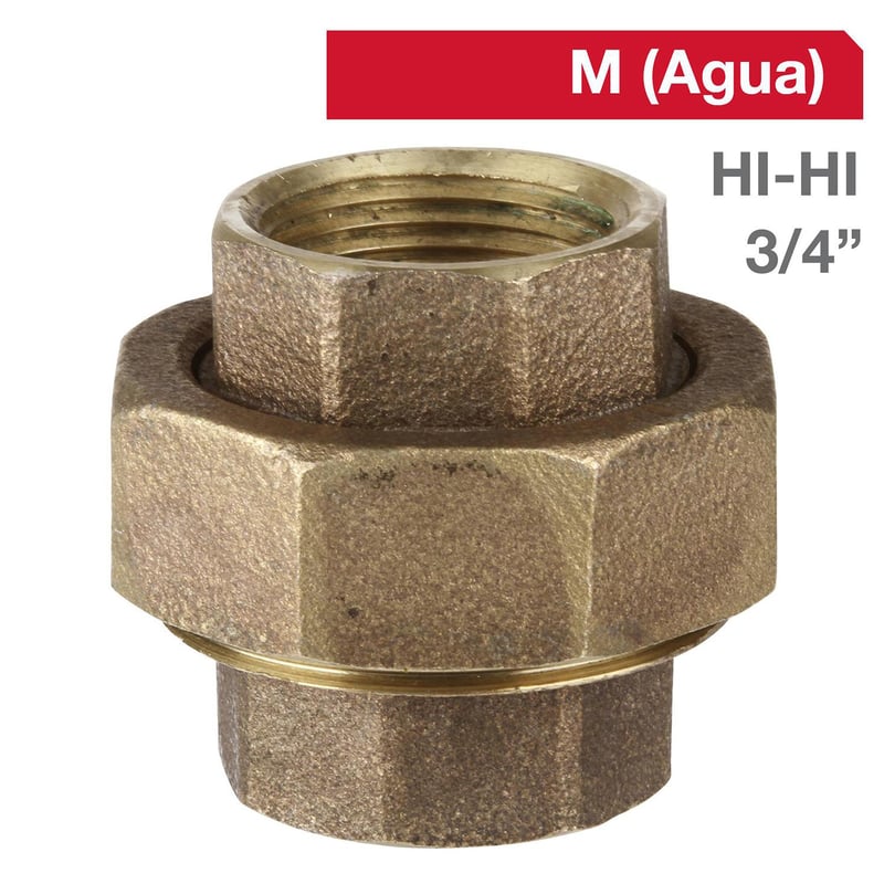 NIBSA - Union Americana Bronce HI/HI 3/4" 1u