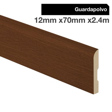 Pack 4 unidades Guardapolvo MDF Walnut 70 mm 1.2x2.4 m
