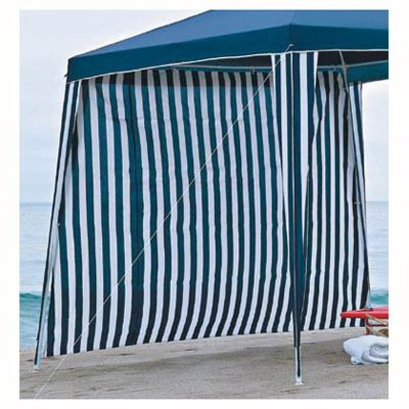 JUST HOME COLLECTION - Pared toldo 280x182 azul-blco Azul/Blanco