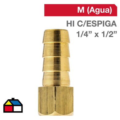 Cachimba Bronce HI C/ESPIGA 1/4